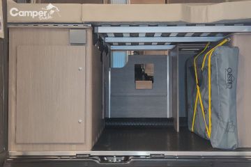 Bagagespansysteem met rubberen mat op maat