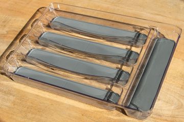 Bestekbakje met rubber inleg