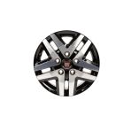 Fiat 500 16 lichtmetalen velgen/aluminium velgen/set velgen bicolor